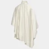Robe en satin à volants