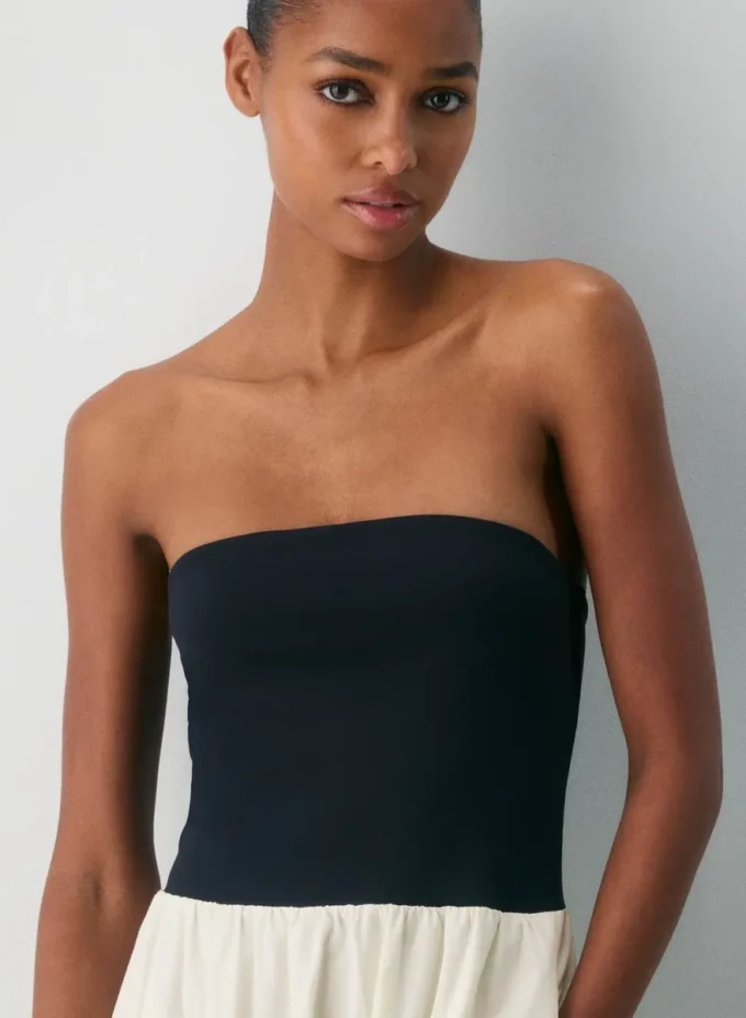 Robe fluide en popeline
