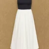 Robe fluide en popeline