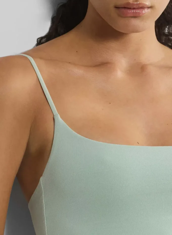 Robe longue décontractée à bretelles
