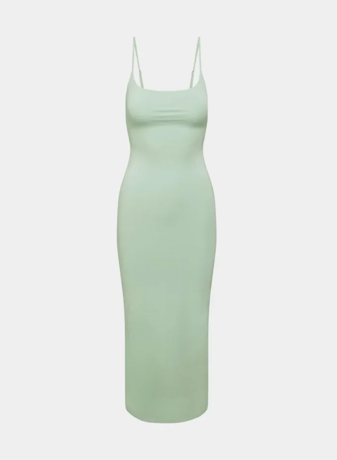 Robe longue décontractée à bretelles