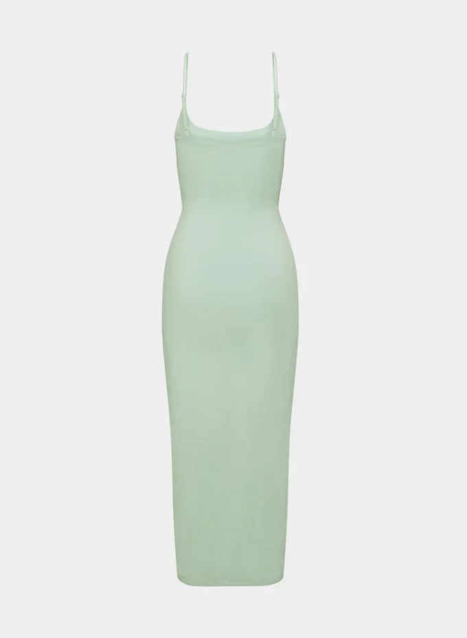 Robe longue décontractée à bretelles