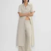Robe longue en lin Eleta