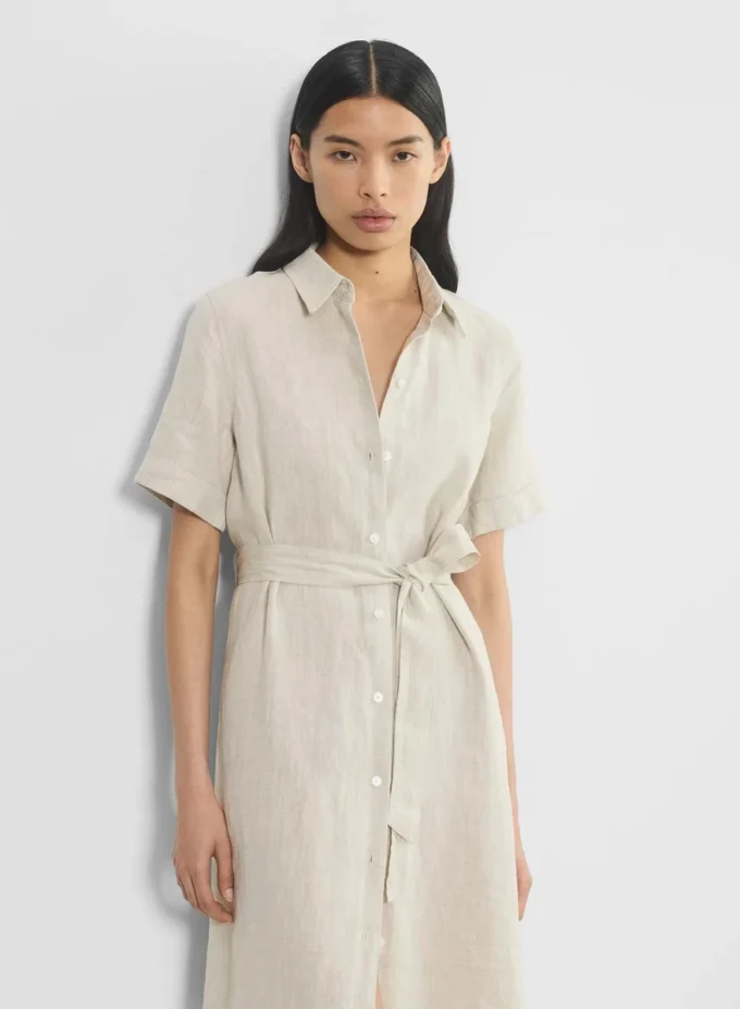 Robe longue en lin Eleta