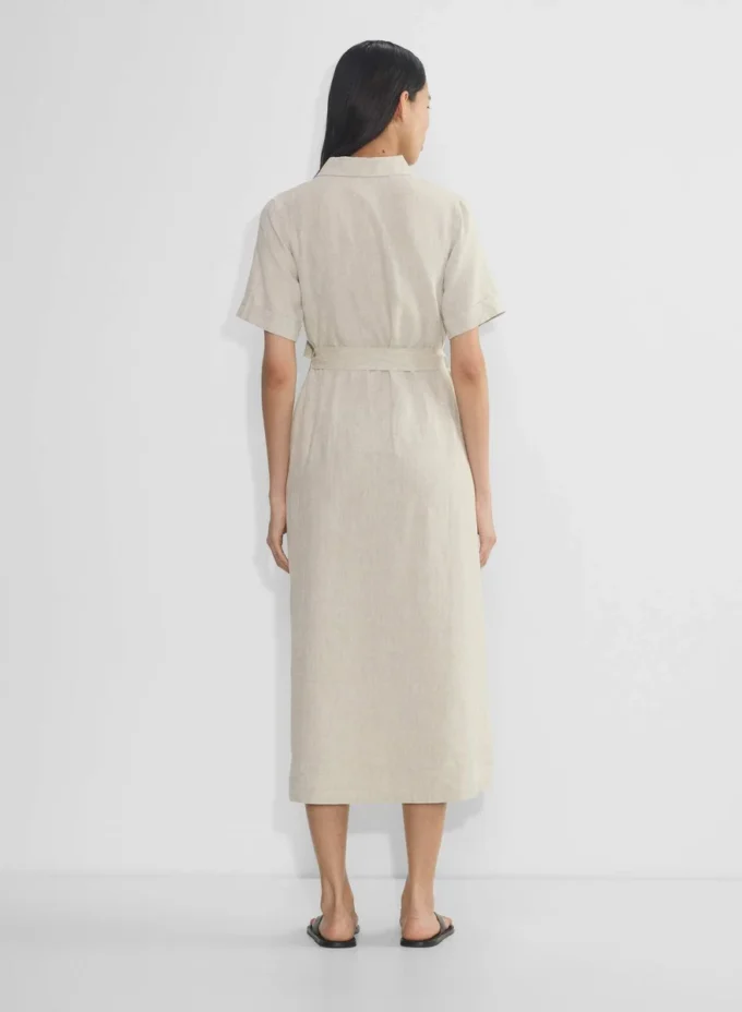 Robe longue en lin Eleta