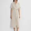 Robe longue en lin Eleta