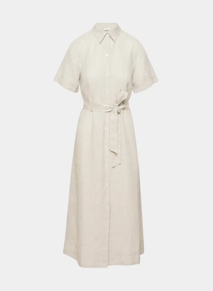 Robe longue en lin Eleta