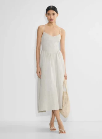 Robe longue en lin Influence