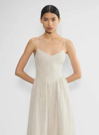 Robe longue en lin Influence