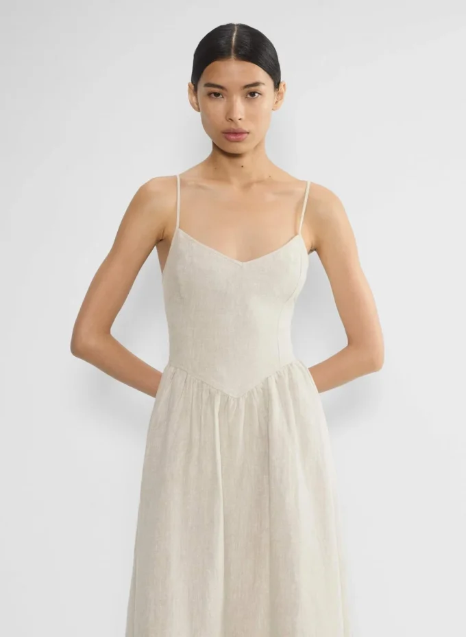 Robe longue en lin Influence