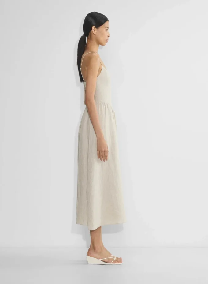 Robe longue en lin Influence