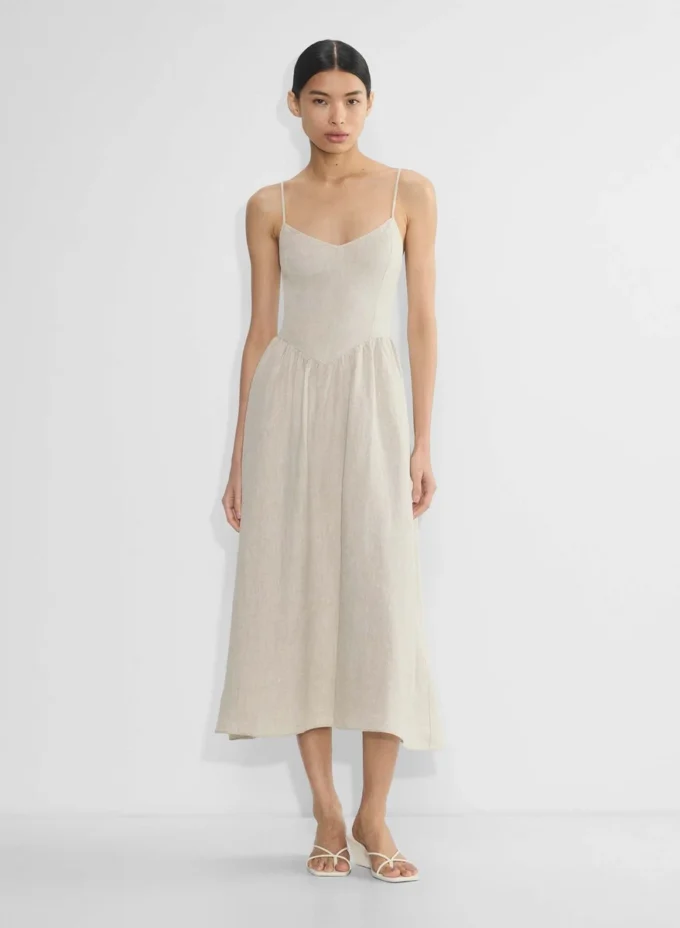Robe longue en lin Influence