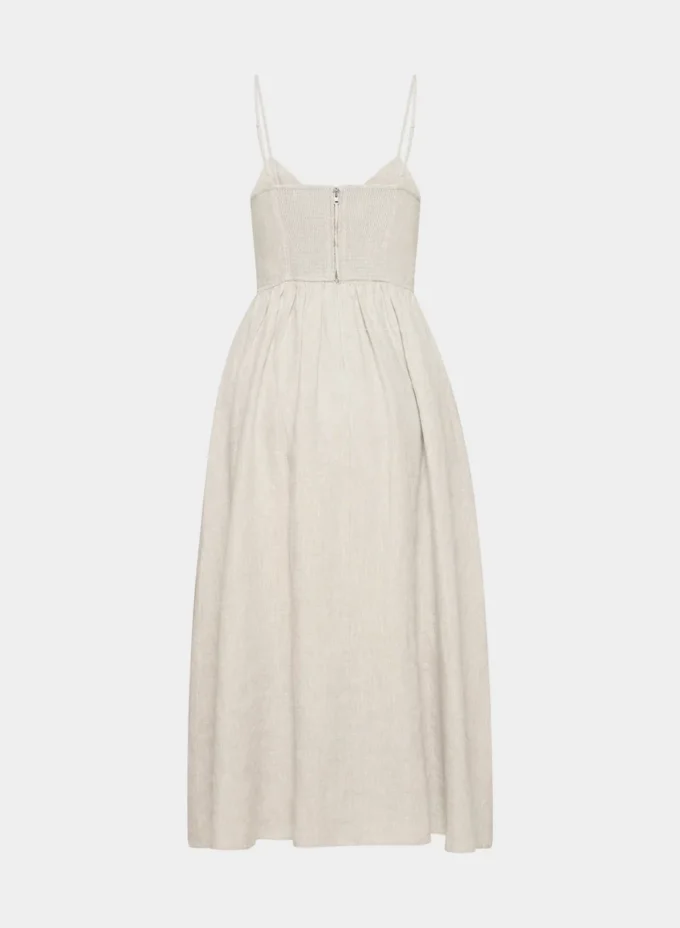 Robe longue en lin Influence