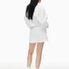 Short boyfriend mi-cuisse en molleton douillet
