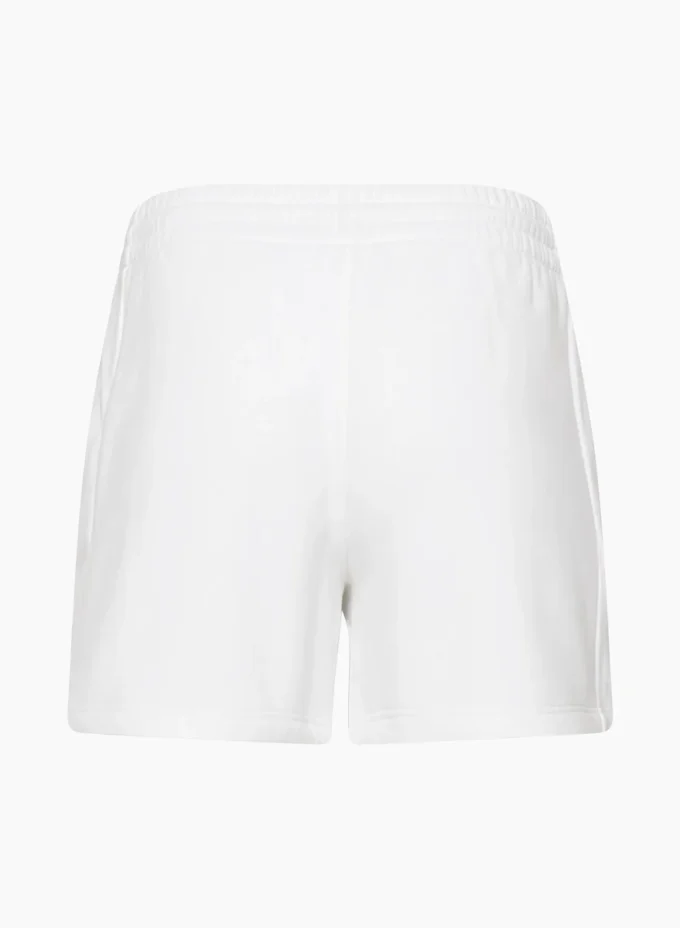 Short boyfriend mi-cuisse en molleton douillet