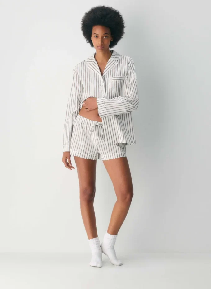 Short de pyjama en popeline Laze