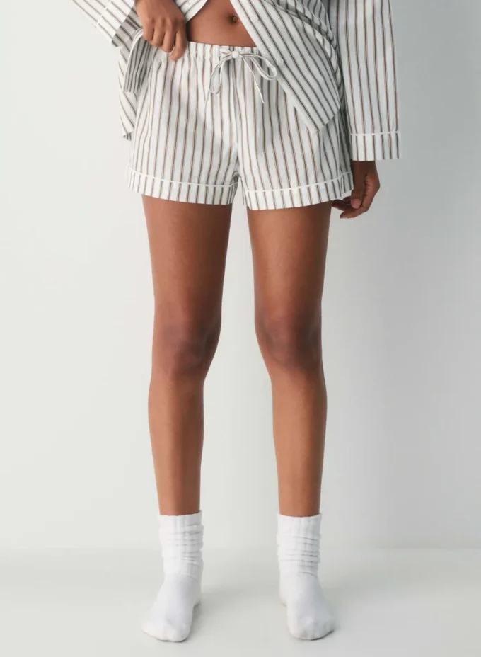 Short de pyjama en popeline Laze