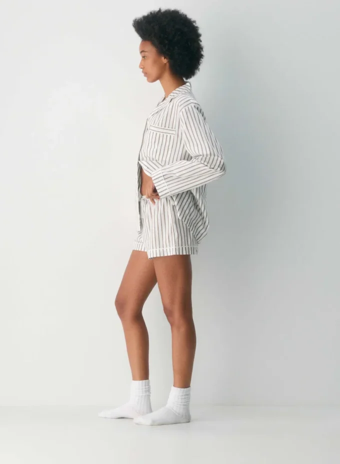 Short de pyjama en popeline Laze