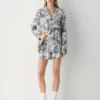Short de pyjama en soie Nightside