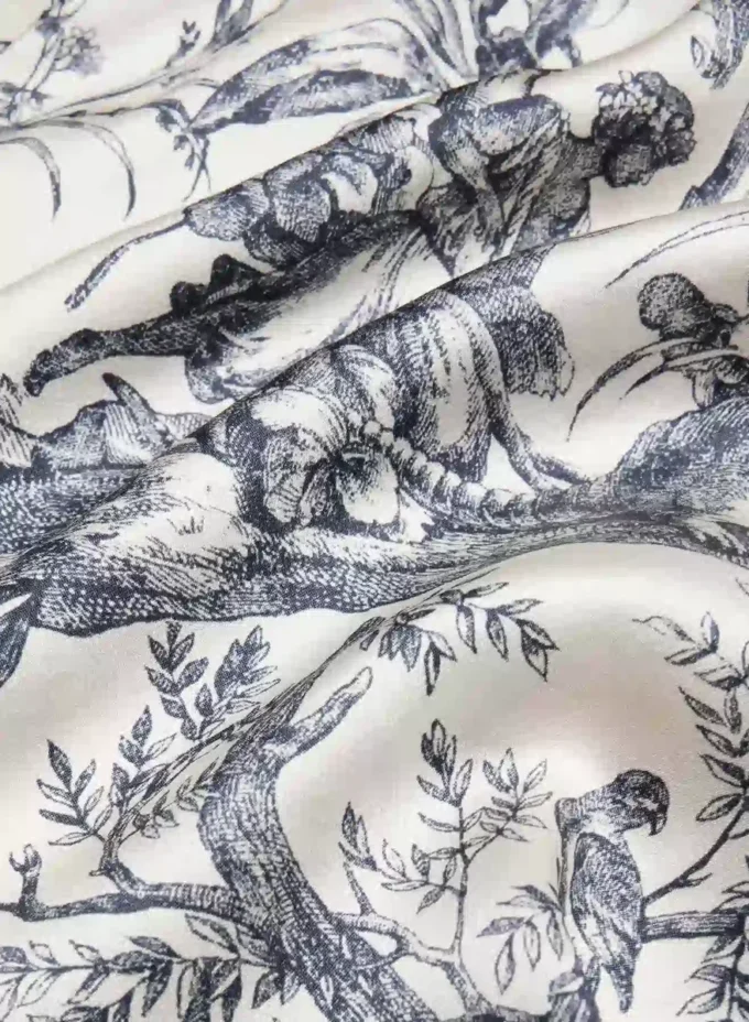 Short de pyjama en soie Nightside