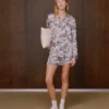 Short de pyjama en soie Nightside