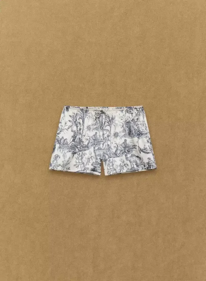 Short de pyjama en soie Nightside