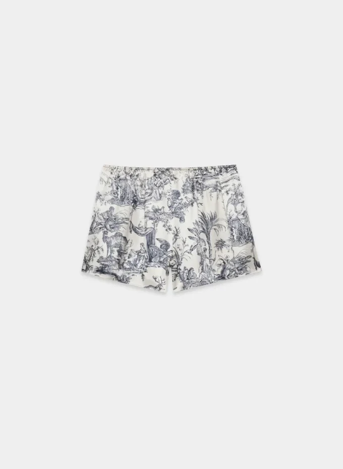 Short de pyjama en soie Nightside