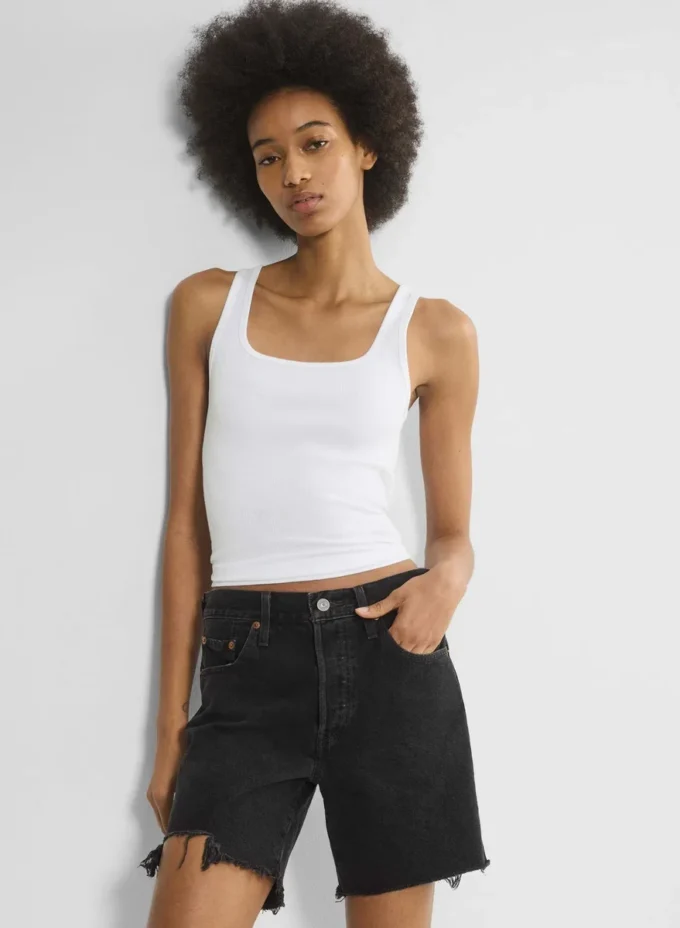 Short en jean Levi&rsquo;s 501 mi-cuisse