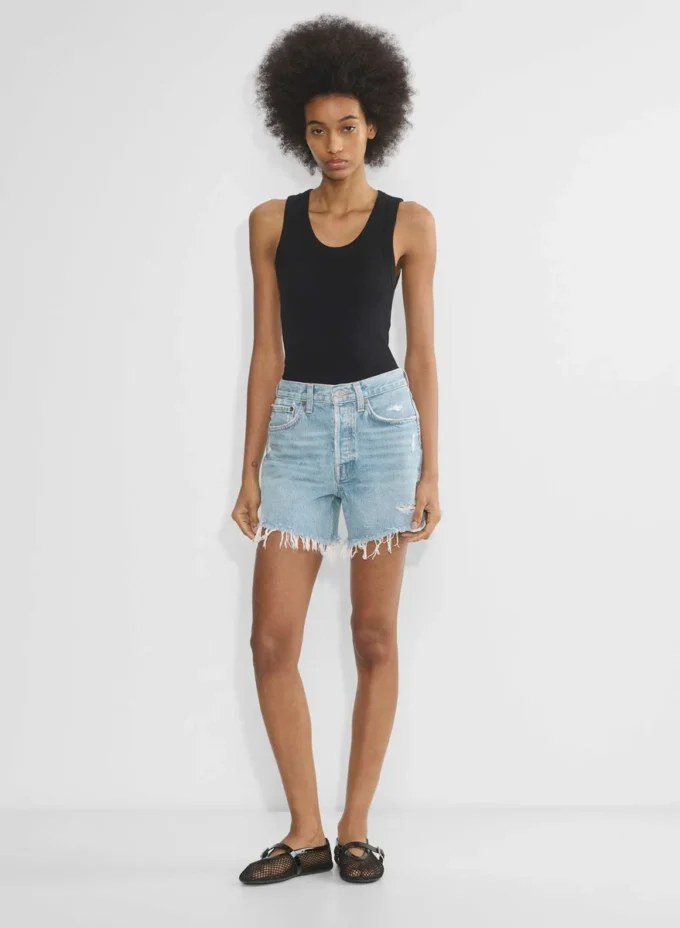 Short en jean long Parker AGOLDE