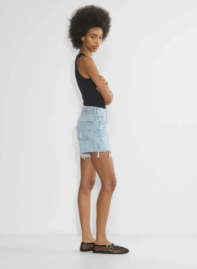 Short en jean long Parker AGOLDE
