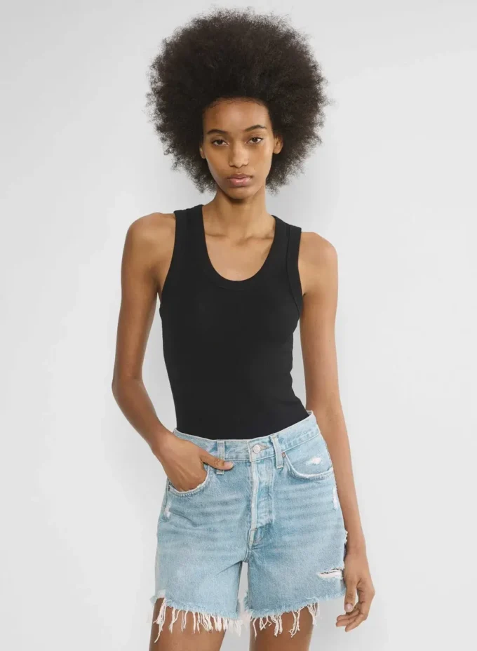 Short en jean long Parker AGOLDE