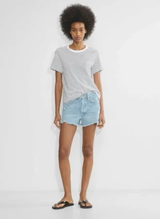 Short en jean Parker AGOLDE
