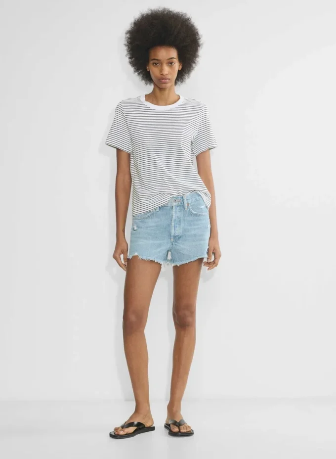 Short en jean Parker AGOLDE