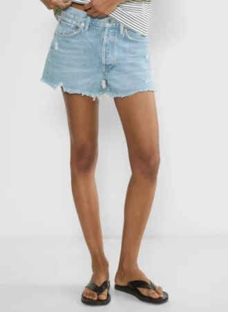 Short en jean Parker AGOLDE