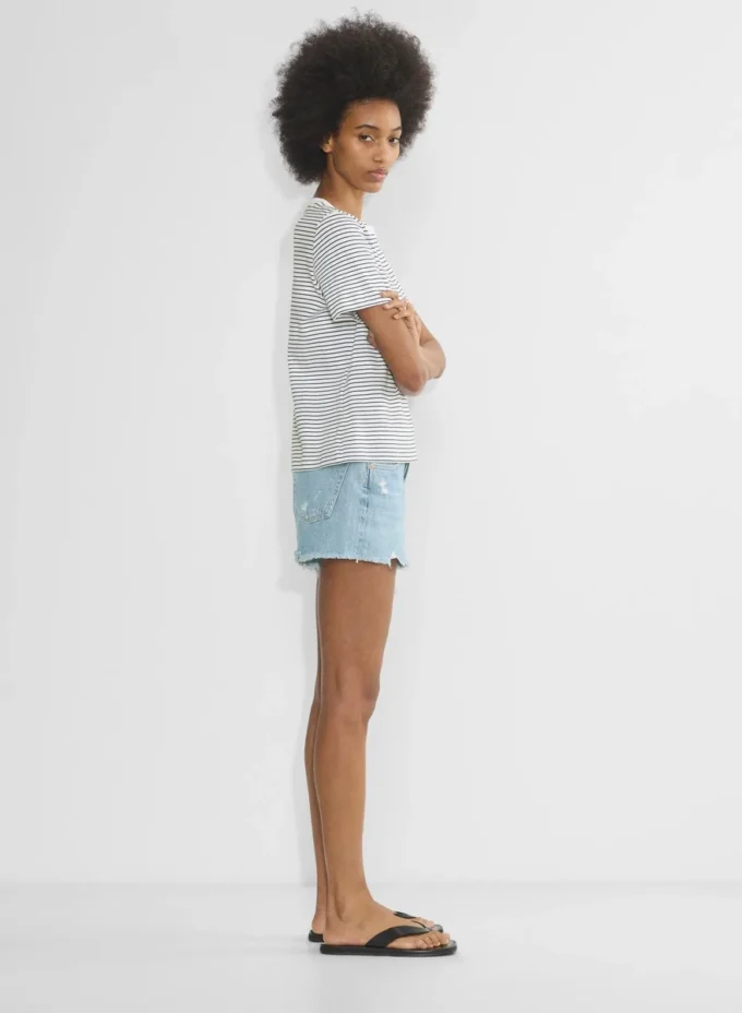 Short en jean Parker AGOLDE