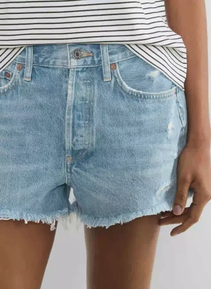 Short en jean Parker AGOLDE