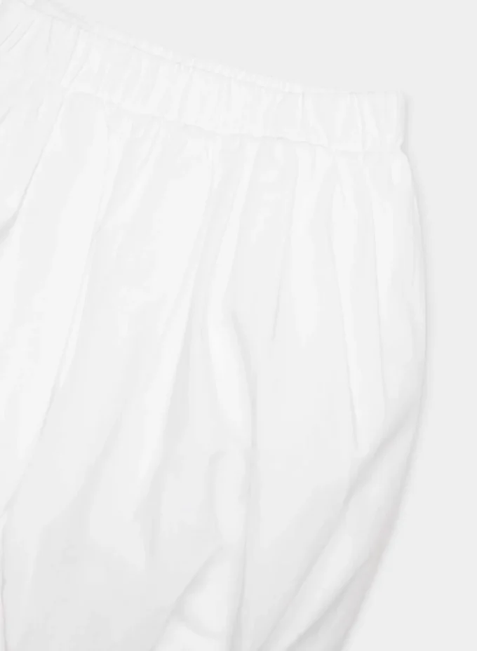 Short en popeline soufflée