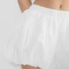 Short en popeline soufflée