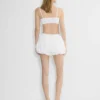 Short en popeline soufflée