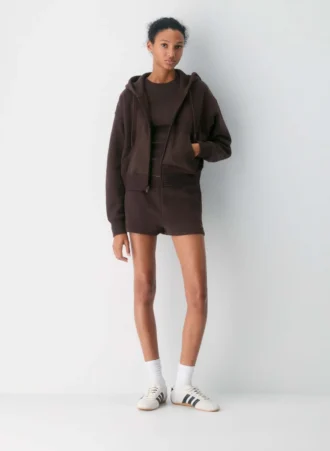 Short micro en molleton douillet