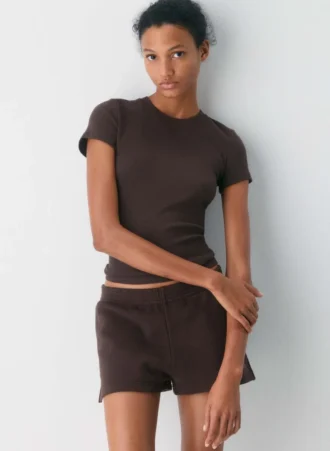 Short micro en molleton douillet