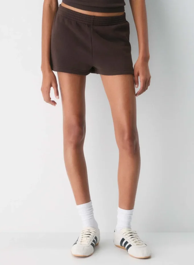 Short micro en molleton douillet