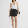 Short plissé mi-cuisse
