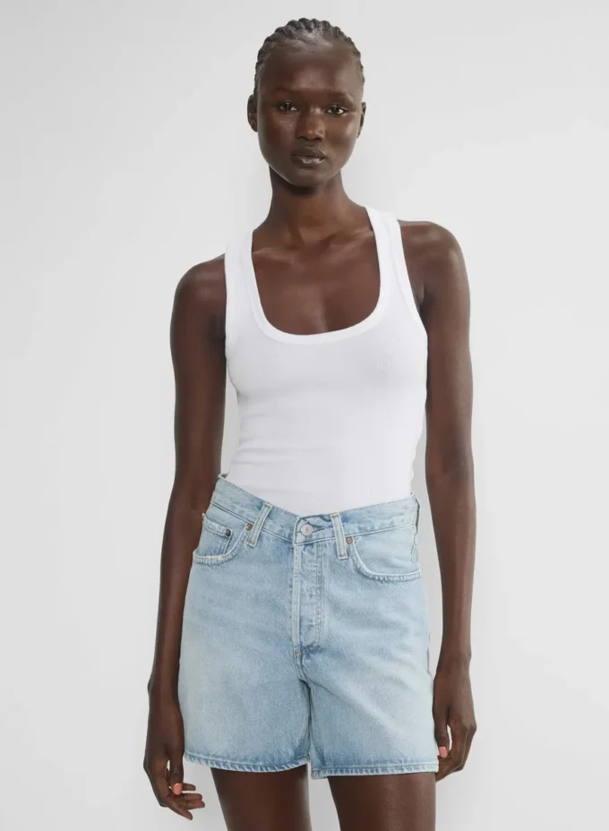 Short à taille en V AGOLDE