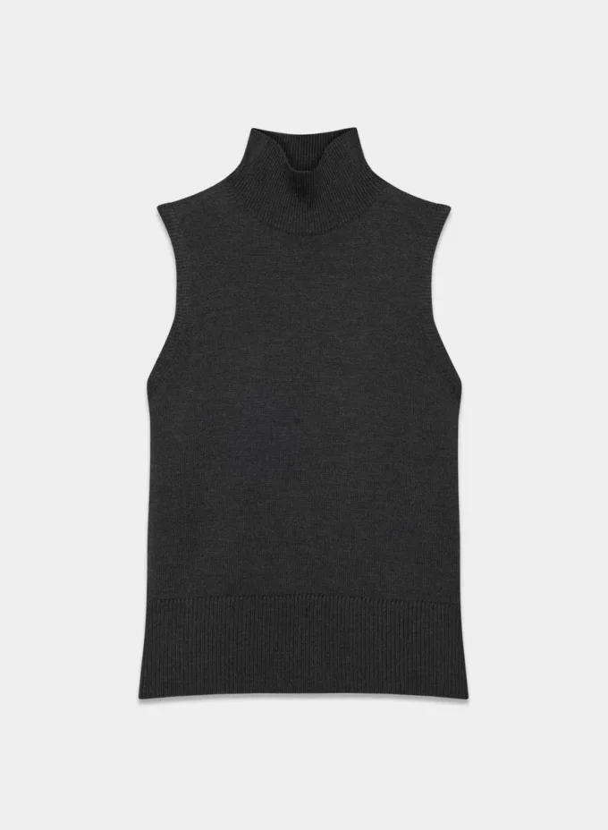 Successor Merino Wool Sleeveless Turtleneck
