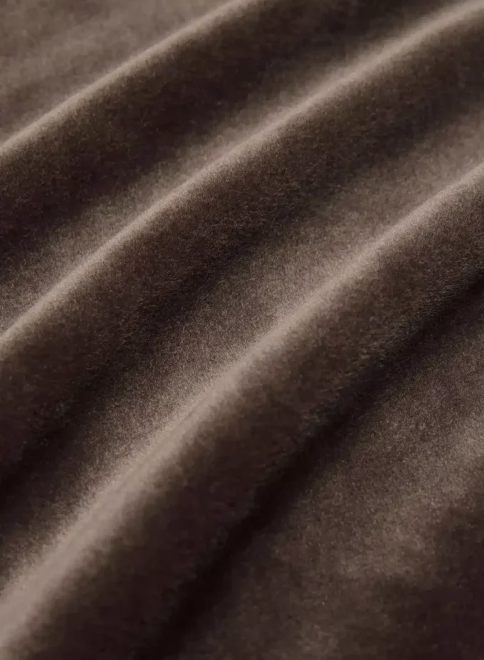 Sweat à capuche en velours Audrina