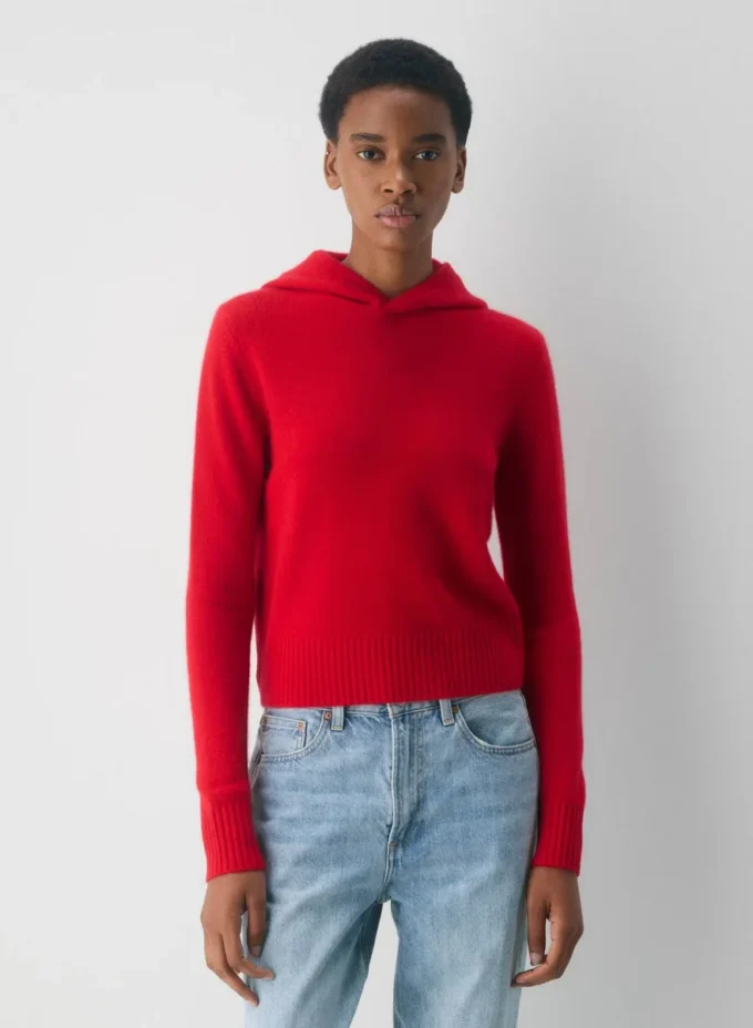 Sweat à capuche Essential Cashmere