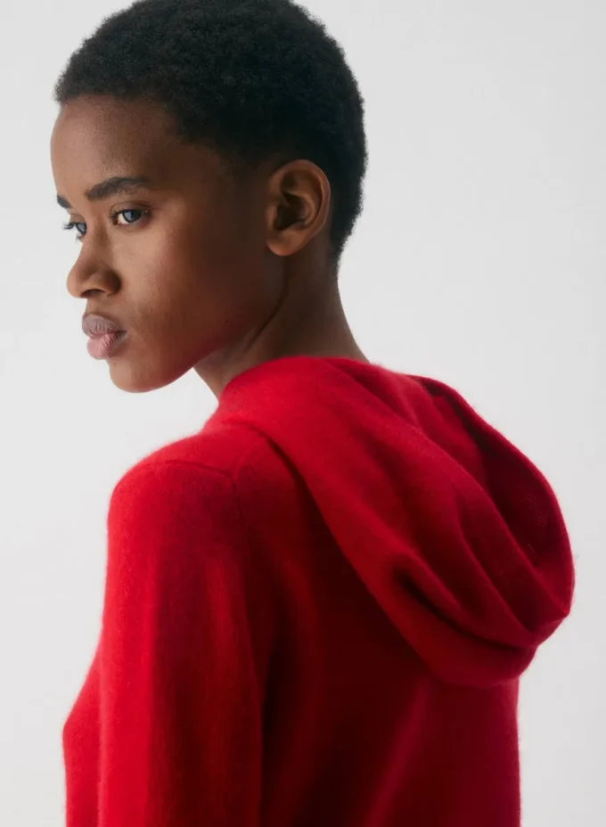 Sweat à capuche Essential Cashmere