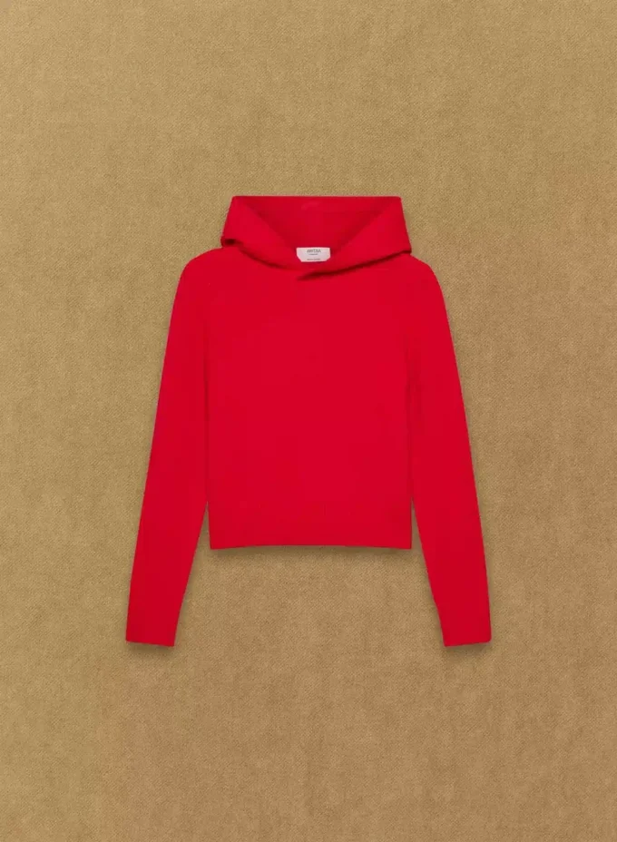 Sweat à capuche Essential Cashmere
