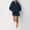 Sweat à capuche Perfect Zip en molleton douillet